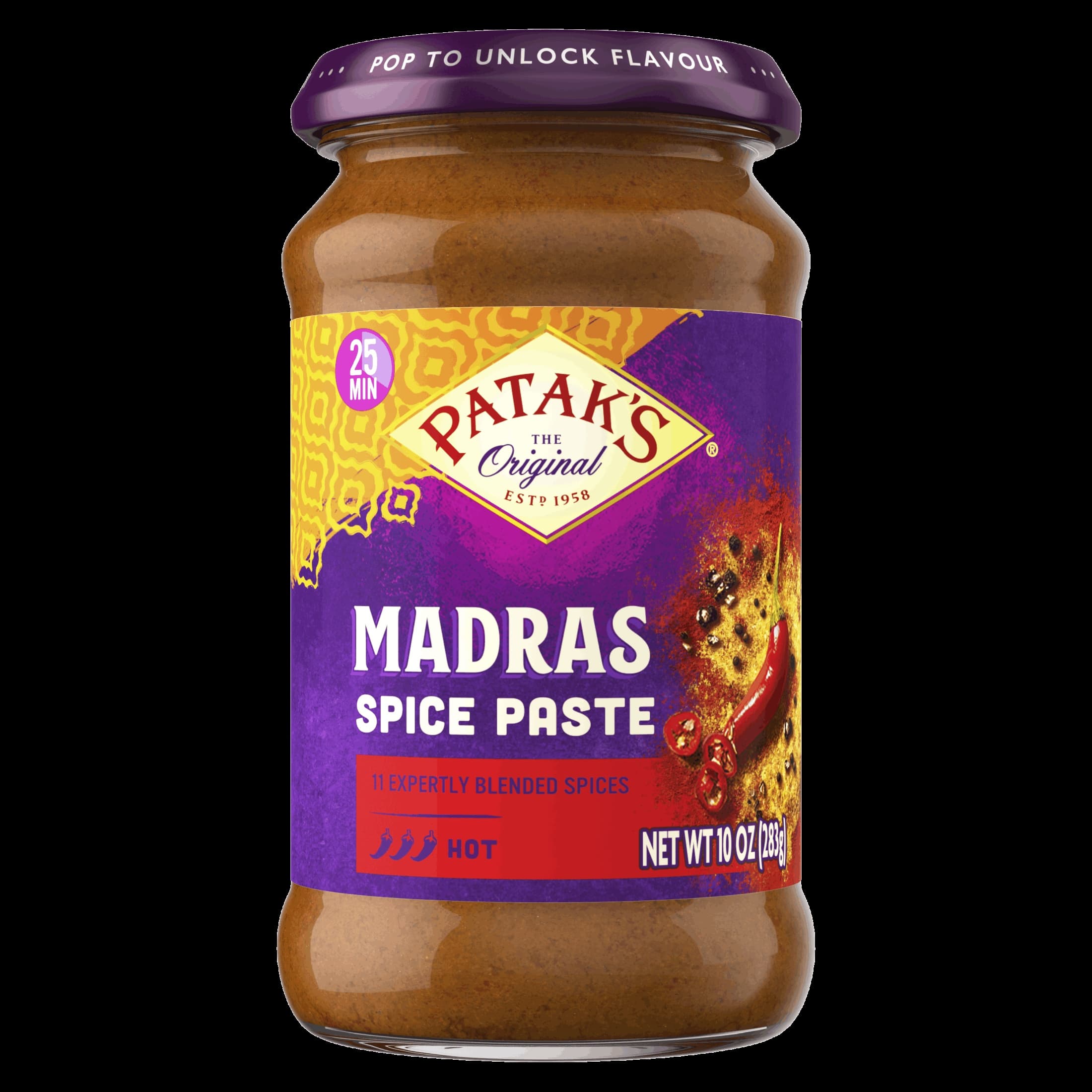 PATAK MADRAS PASTE 284ML - Condiments