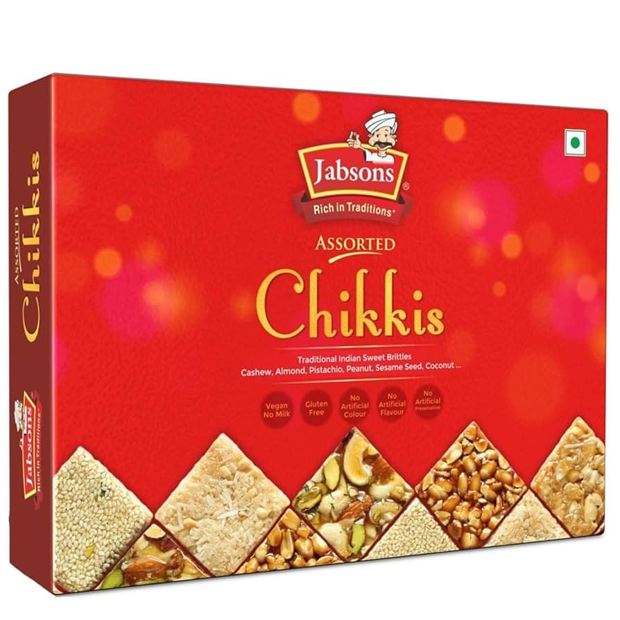 Namaste Peanut Coconut Chikki 400g - Snacks