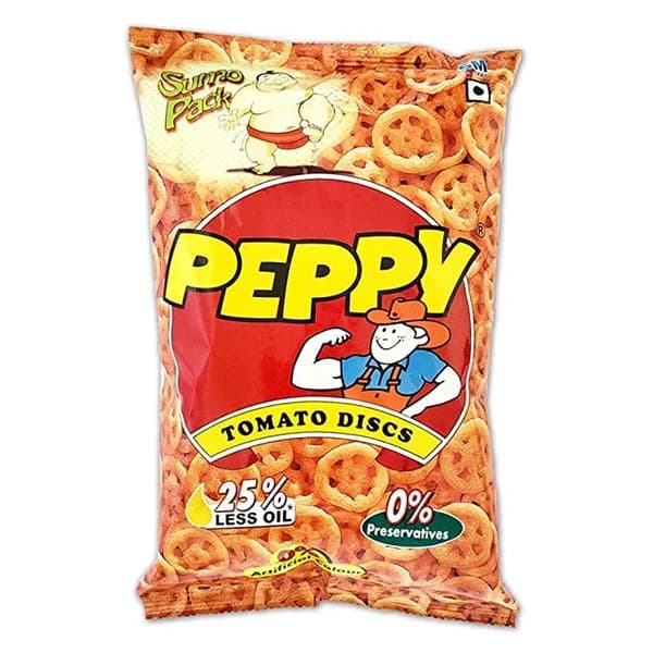 Peppy Tomato Discs 60g - Snacks
