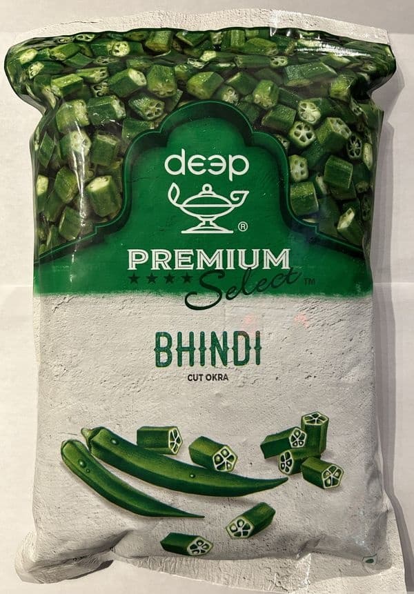 PK BHINDI CUT 454GM - Frozen