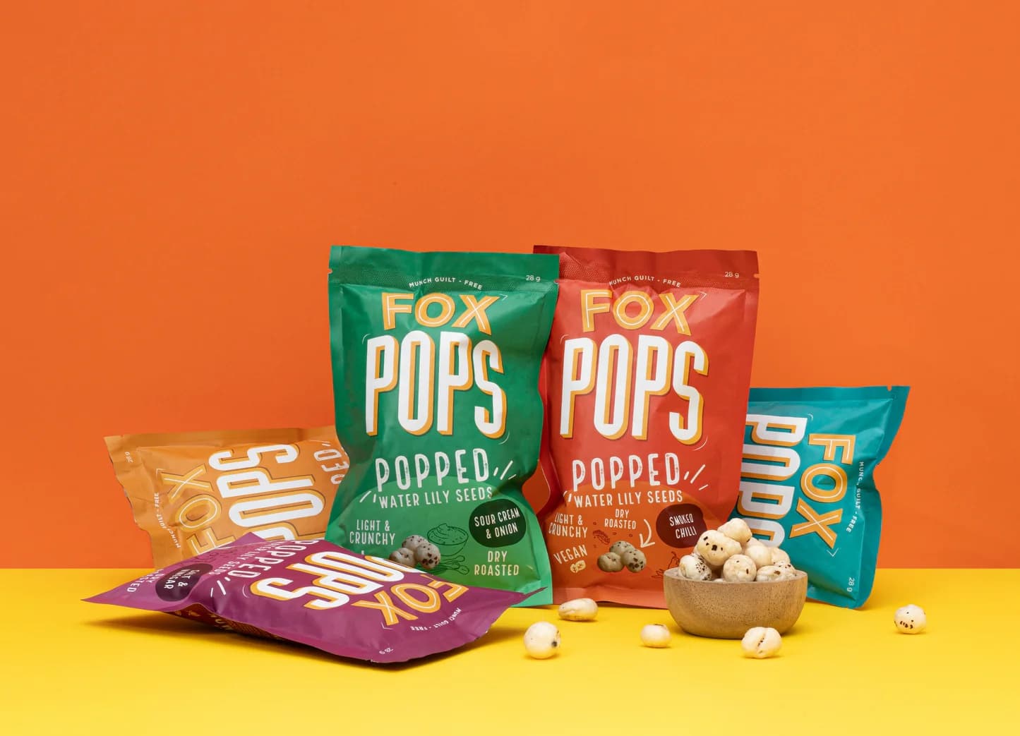 POI Foxnuts Peri-Peri 57g - Snacks