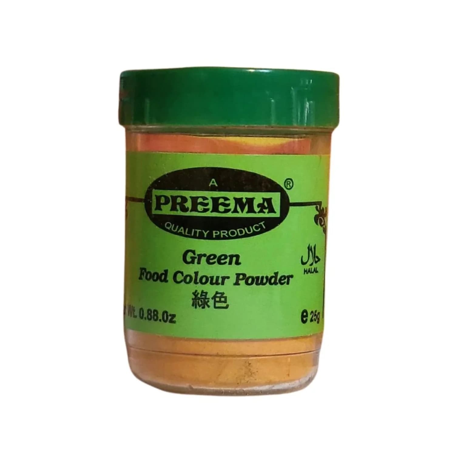 PREEMA GREEN COLOR 25GM - Cooking Essentials