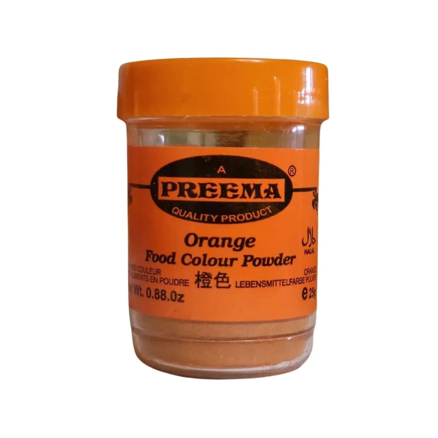 PREEMA ORANGE COLOUR 25GM - Cooking Essentials