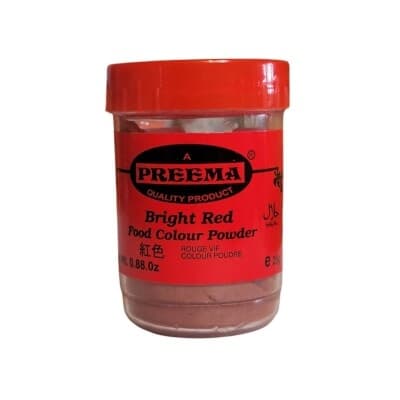 PREEMA RED COLOR 25GM - Cooking Essentials