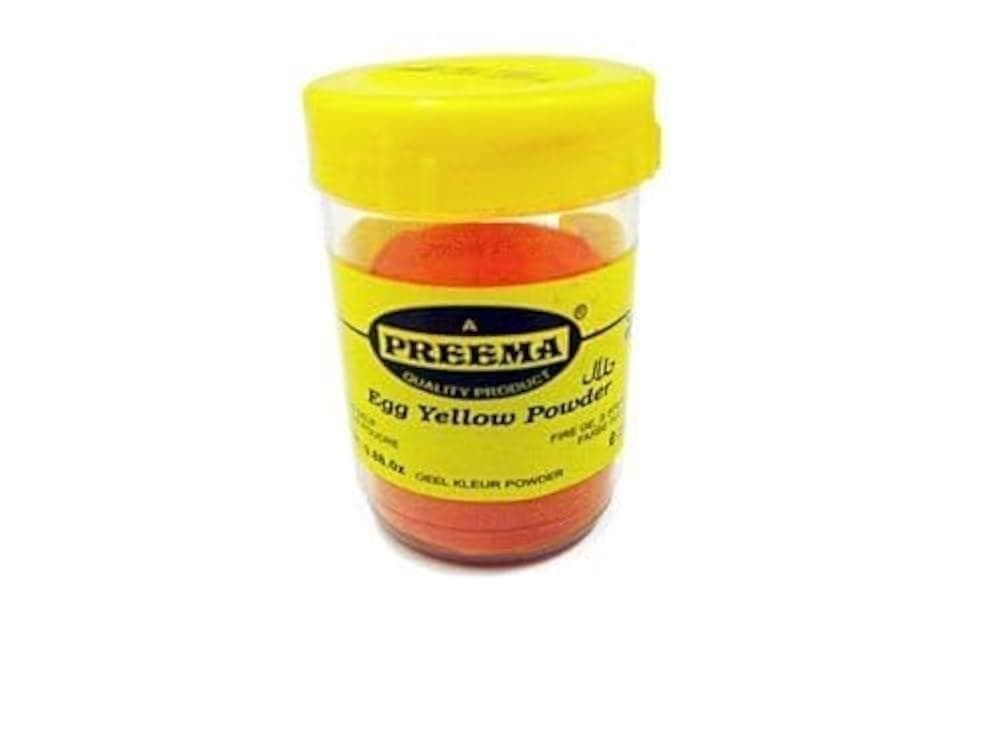 PREEMA YELLOW CLR 25GM - Cooking Essentials