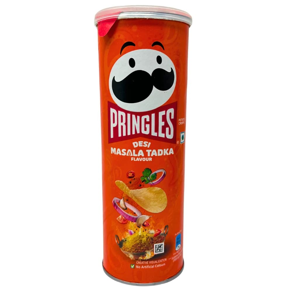 Pringles Desi Masala Tadka 102g - Snacks