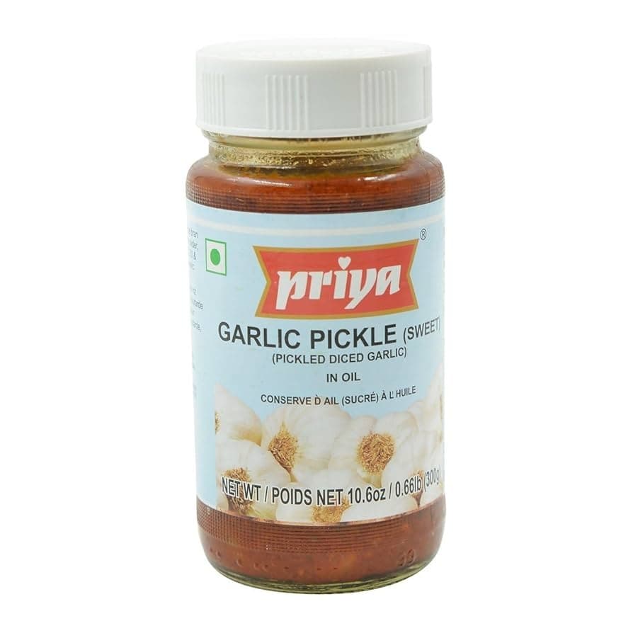 PRY GARLIC PICKLE 300GM - Condiments