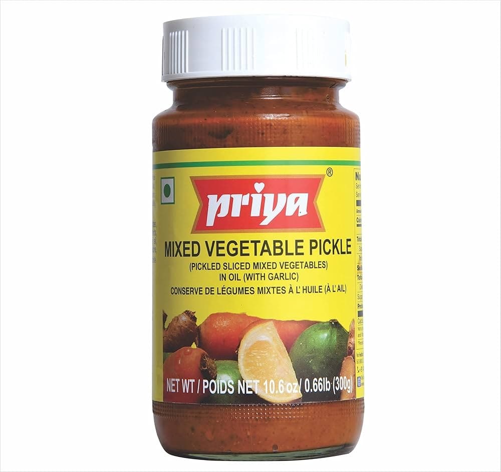 PRY MIXED VEGETABLE PICKLE 300G - Condiments