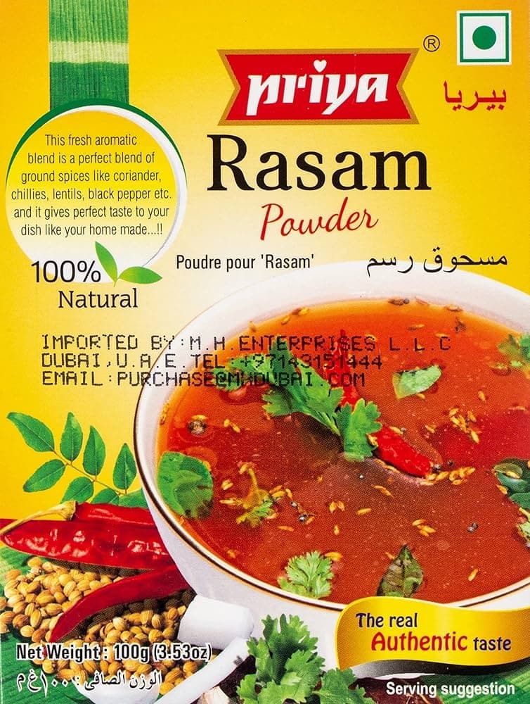 PRY RASAM POWDER 100G - Spices and Herbs