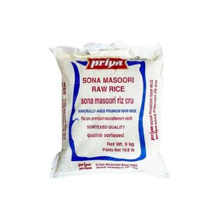 PRIYA SONA MASOORI RICE 20LB - Flour & Grains