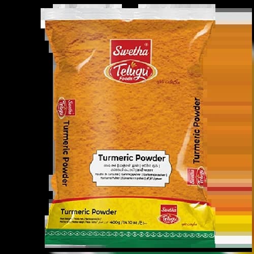 TELUGU TURMERIC PWDR 400GM - Spices and Herbs