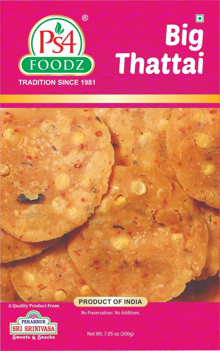 PS4 Big Thattai 200g - Snacks
