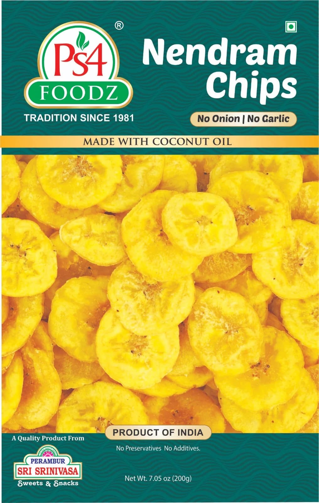 PS4 Nendram Chips 200g - Snacks