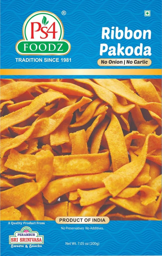 PS4 Ribbon Pakoda 200g - Snacks