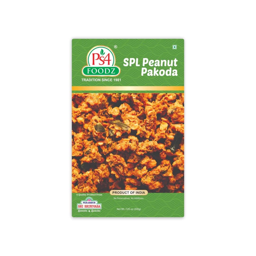 PS4 Special Peanut Pakoda 200g - Snacks
