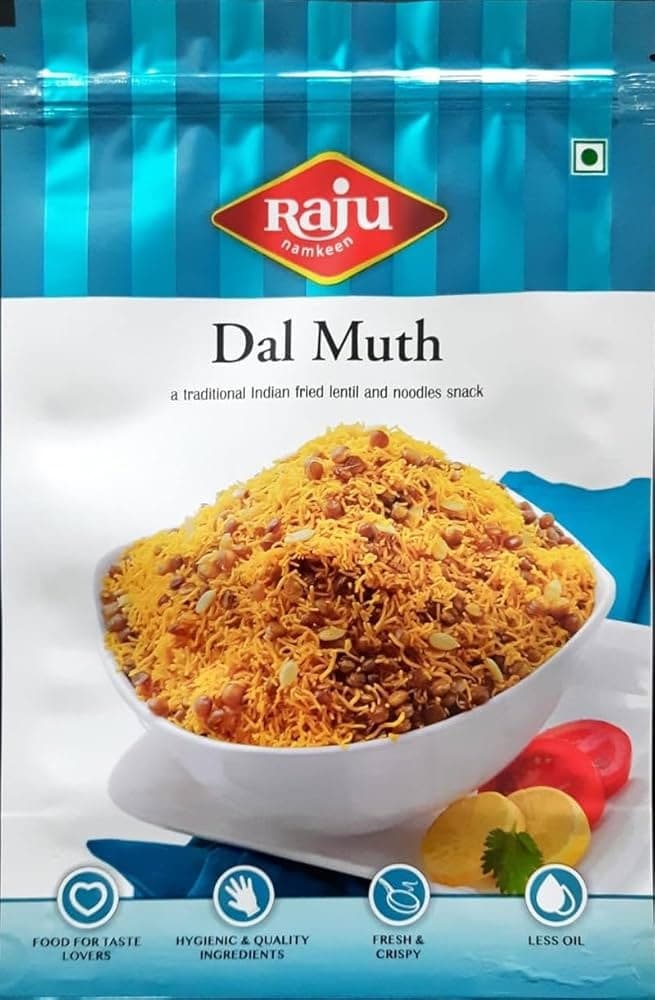 Raju Dal Muth 400g - Snacks