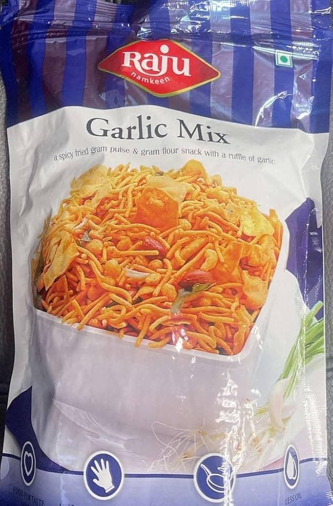 Raju Garlic Mix 400g - Snacks