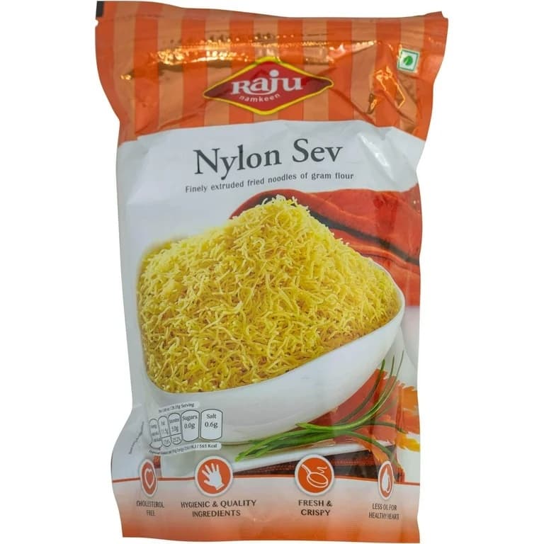 Raju Nylon Sev 400g - Snacks