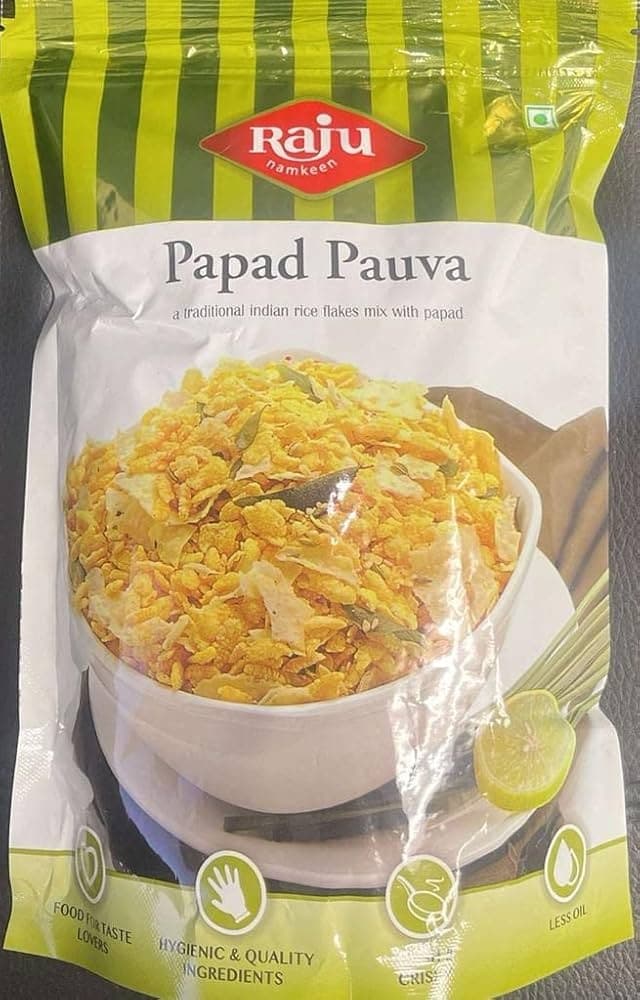 Raju Papad Pauva 400g - Snacks