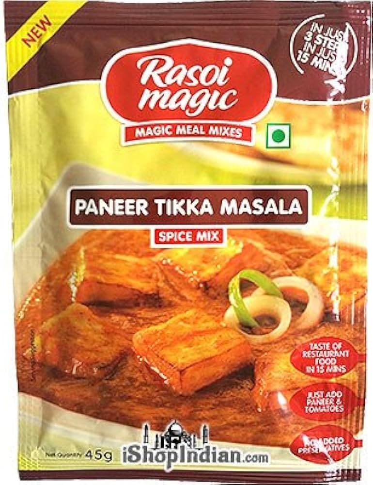RM NONG PANEER TIKKA MASALA 45G - Dairy