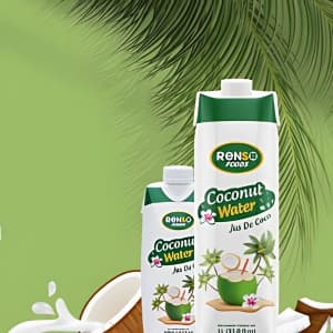 RENSO COCONUT WATER 500ML - Condiments