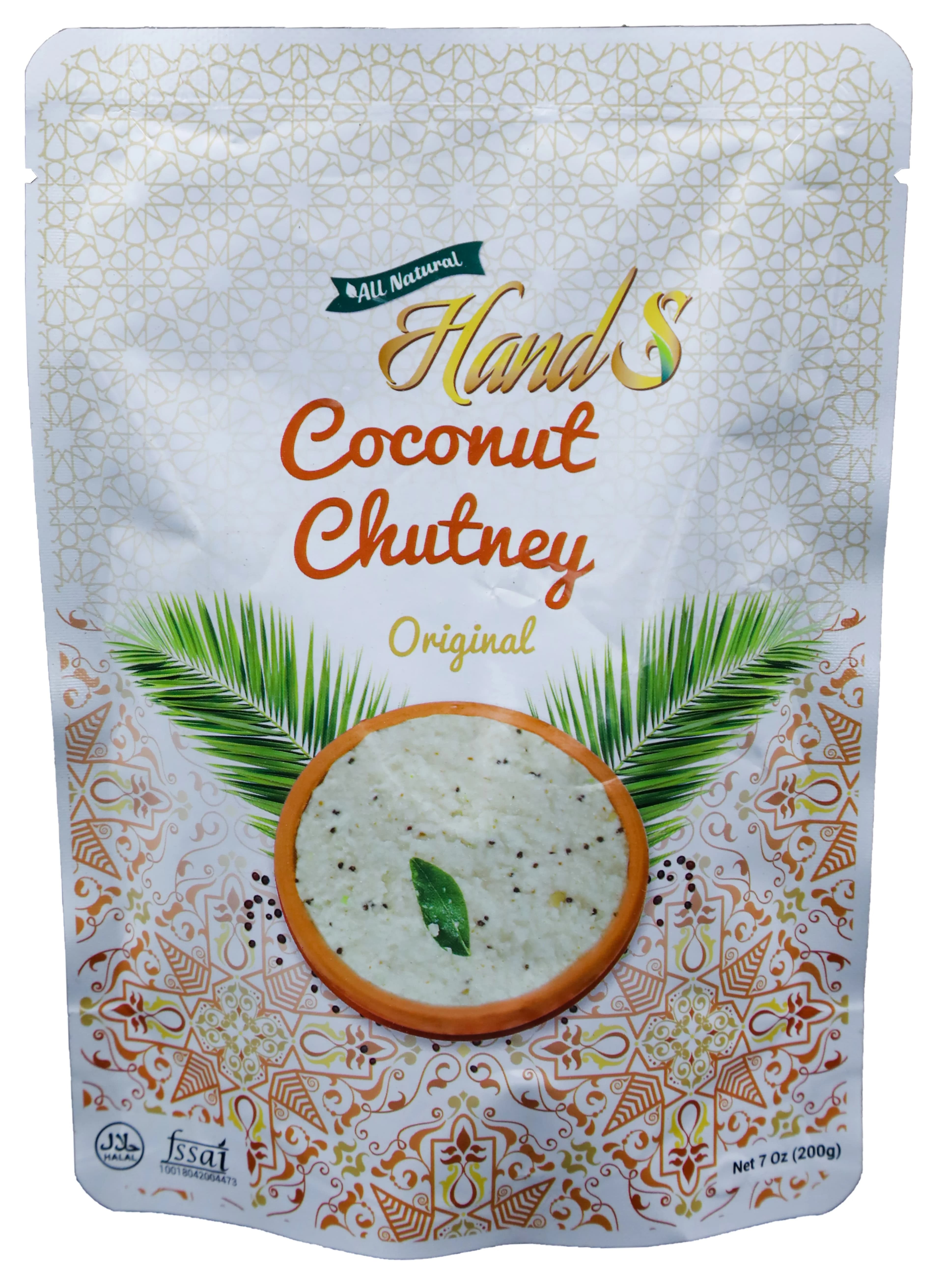 RUSINGO COCONUT CHUTNEY 75G - Condiments