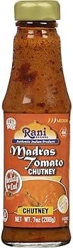 RUSINGO MADRAS TOMATO CHUTNEY 75G - Condiments
