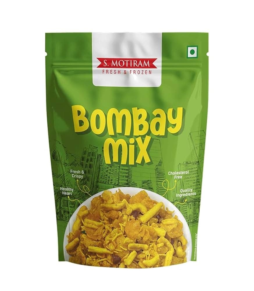 S Motiram Bombay Mix 400g - Snacks