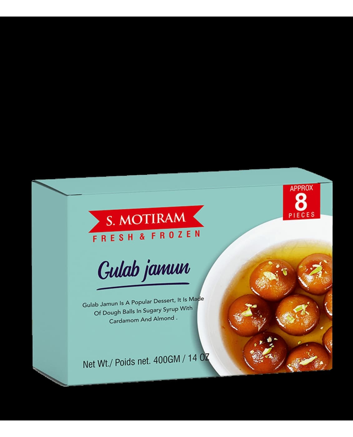 S Motiram Gulab Jamun 1kg - Snacks