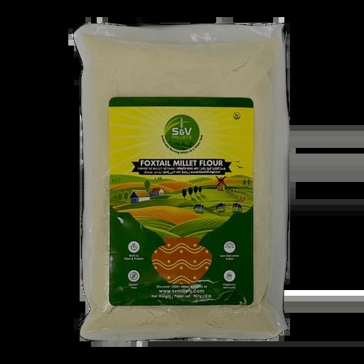 S&V FINGER MILLET FLOUR 2LB - Flour & Grains