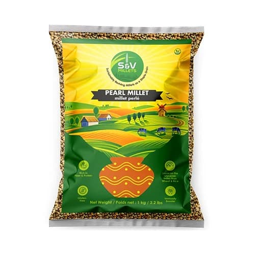 S&V FOXTAIL MILLET FLOUR 2LB - Flour & Grains