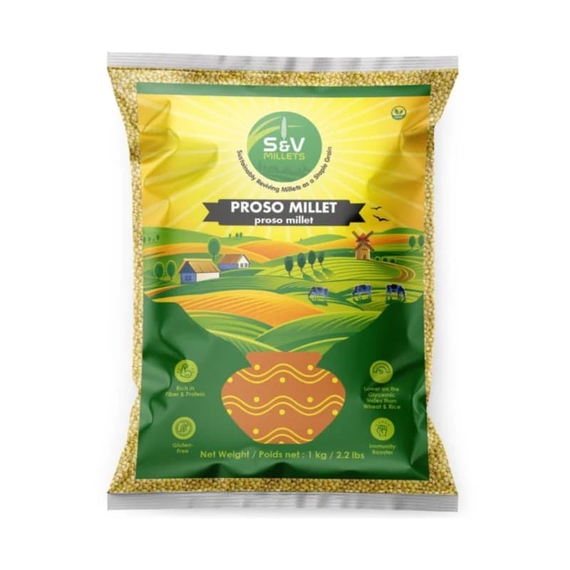 S&V PROSO MILLET 1KG - Flour & Grains