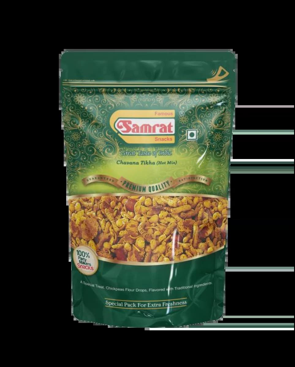 Samrat Chavana Tikha 400g - Snacks