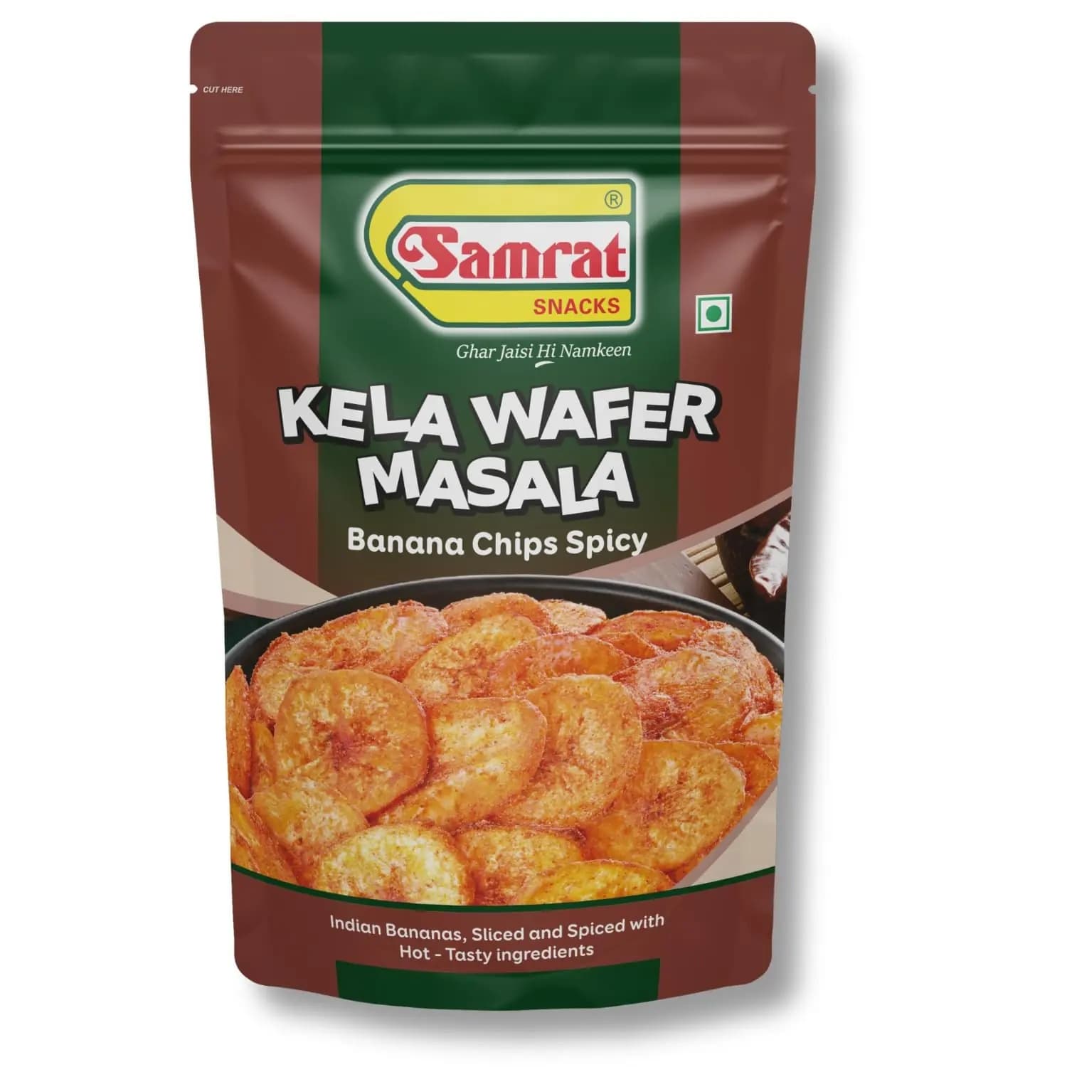 Samrat Kelawafers Masala 400g - Snacks