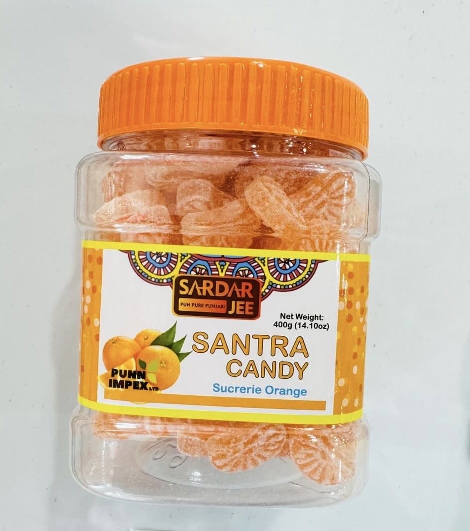 SAR JEE SANTRA CANDY 400GM - Snacks