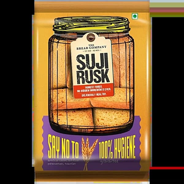 SARDAR JEE SUJI RUSK 300G - Bakery & Bread