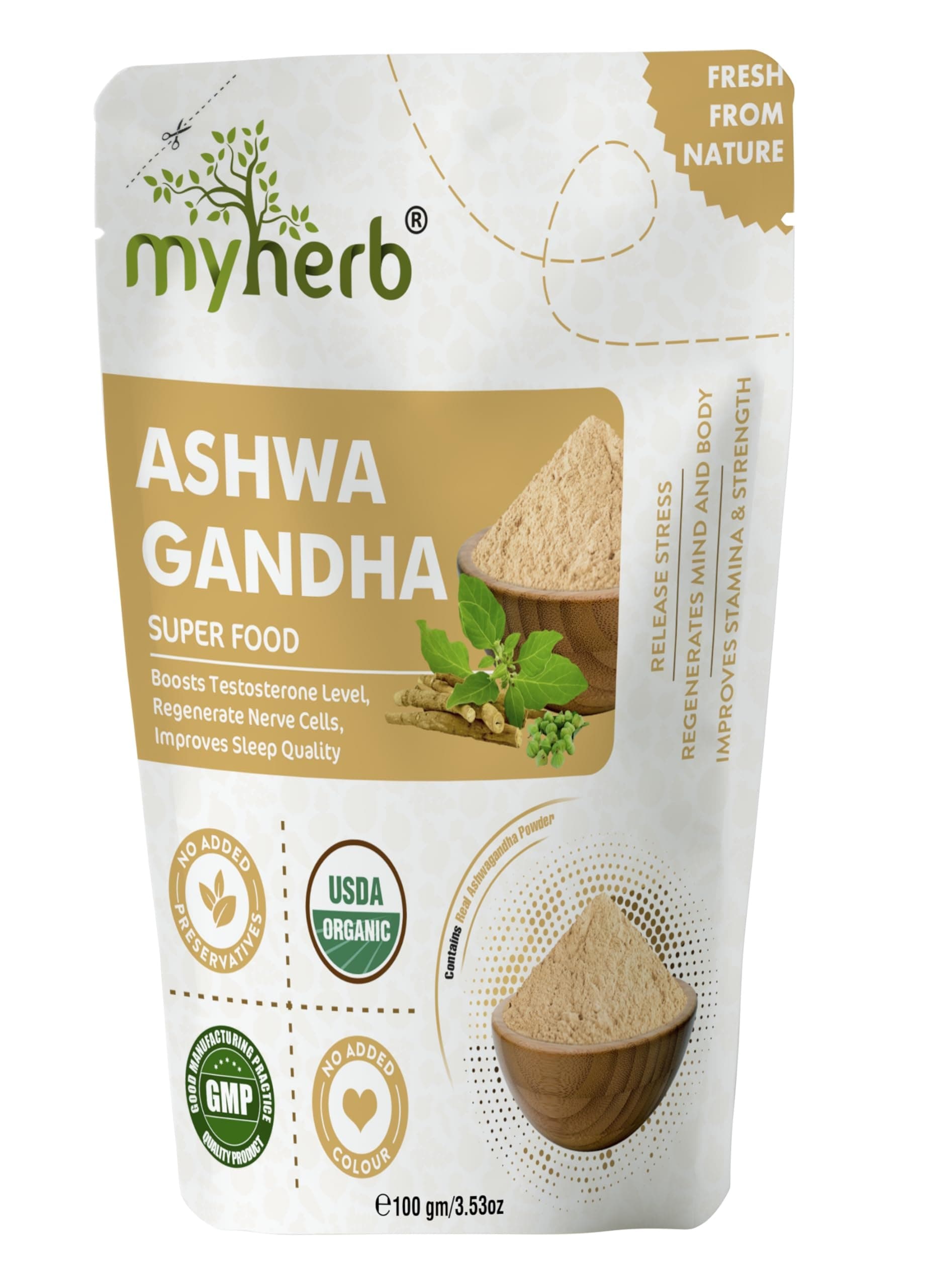 SRDJI ASHWAGAND POWDER 100G - Health & Care