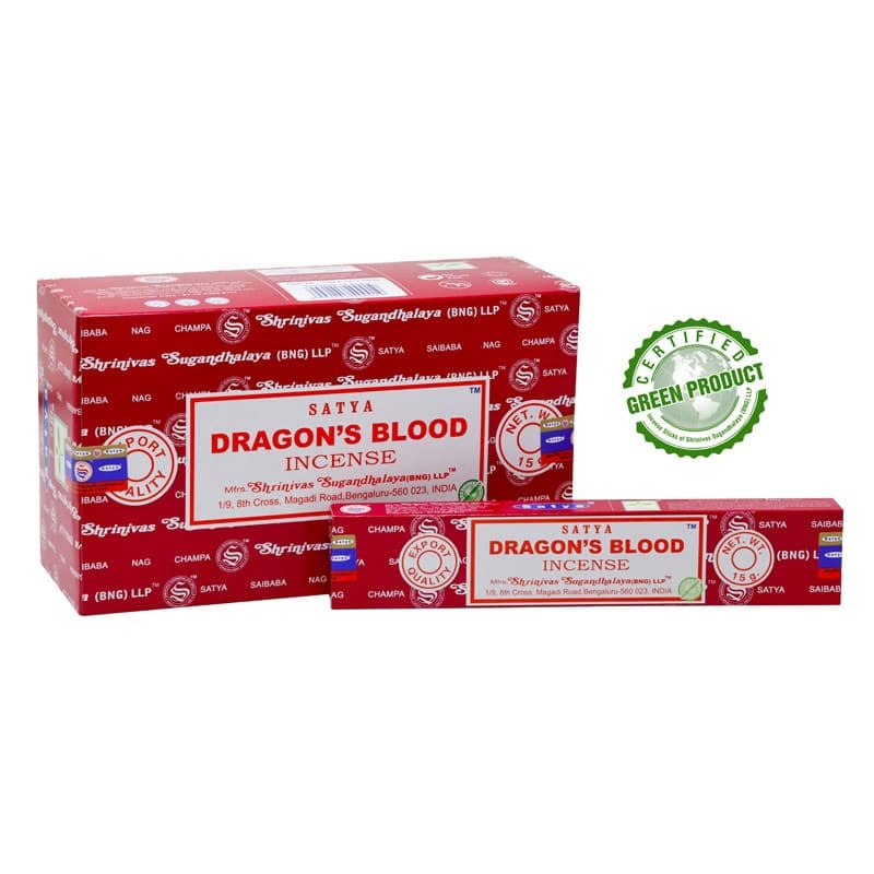 Satya Dragon Blood Incense Box - Religious