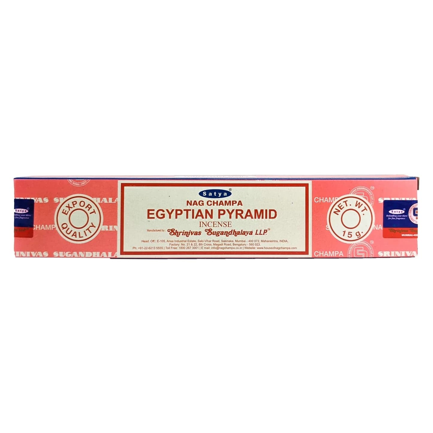 Satya Egyptian Incense Pk-6 - Religious