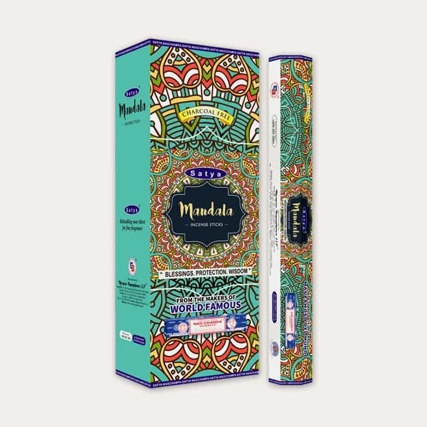 Satya Mandala Incense Sticks Pack of 6 - Religious