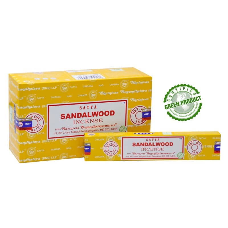 Satya Sandalwood Incense Sticks PK-6 - Religious