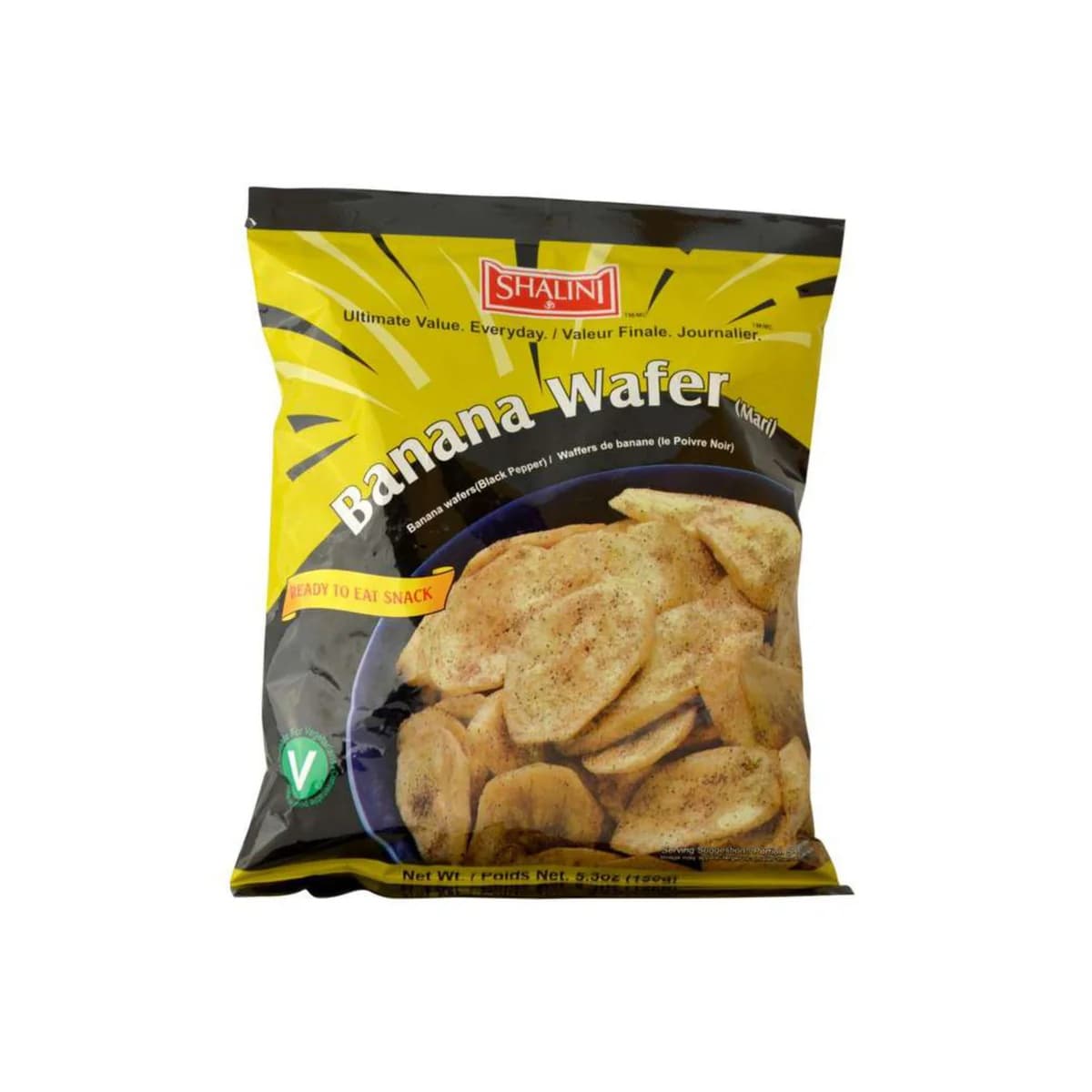 Shalini Mari Banana Wafer 150g - Snacks