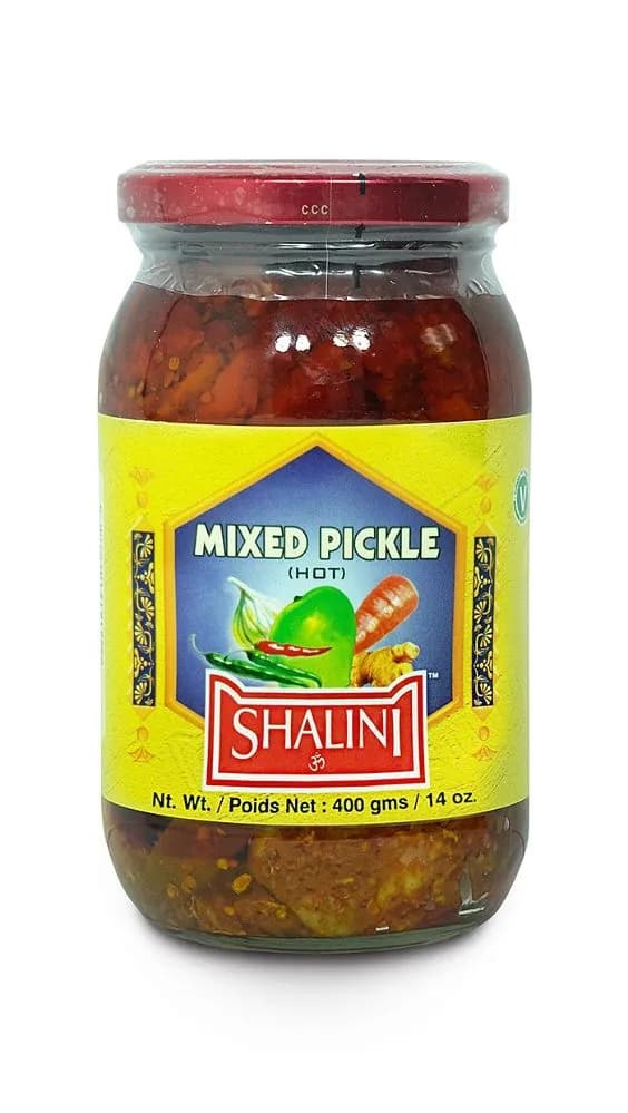 SHALINI MIX PICKLE HOT 400G - Condiments