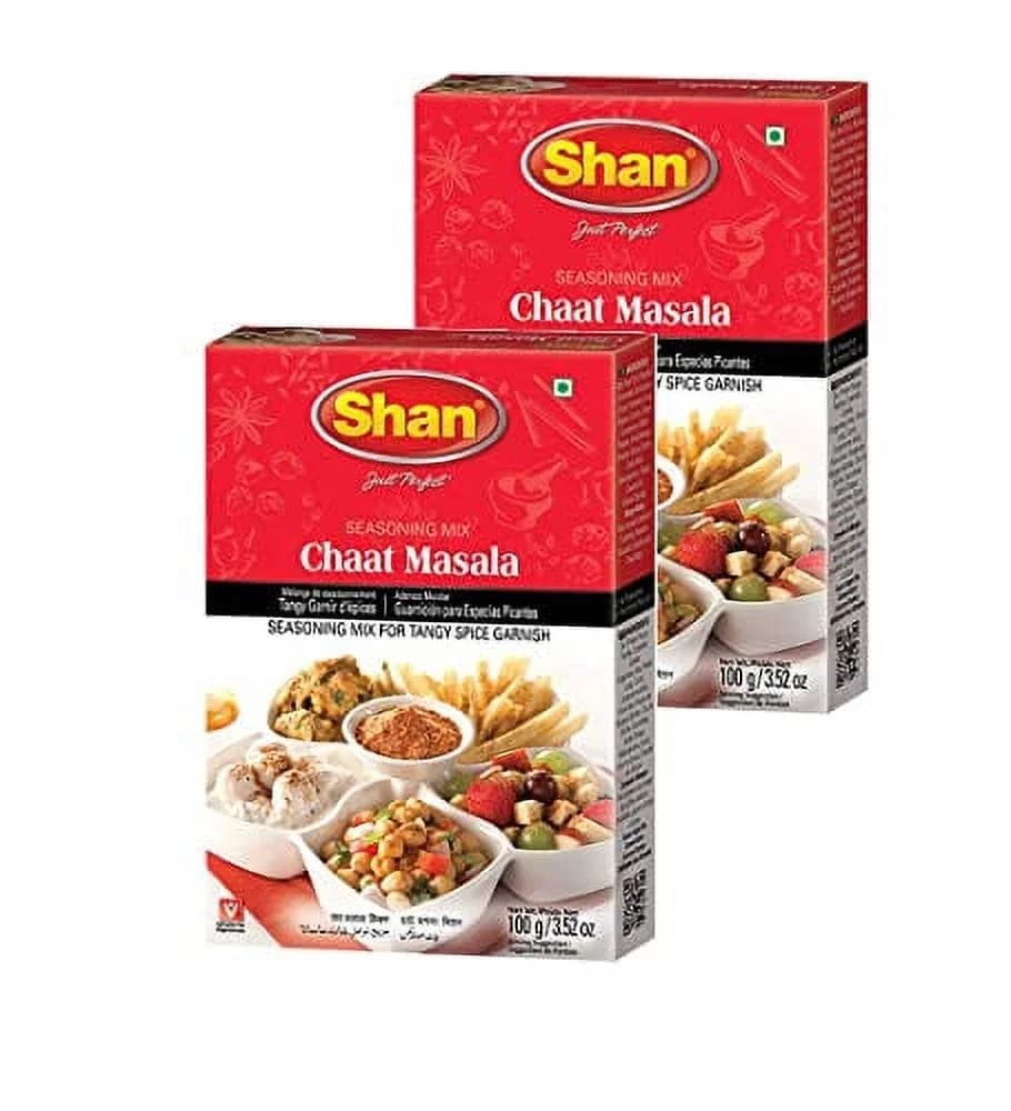 SHAN CHAAT MASALA 100GM - Spices and Herbs