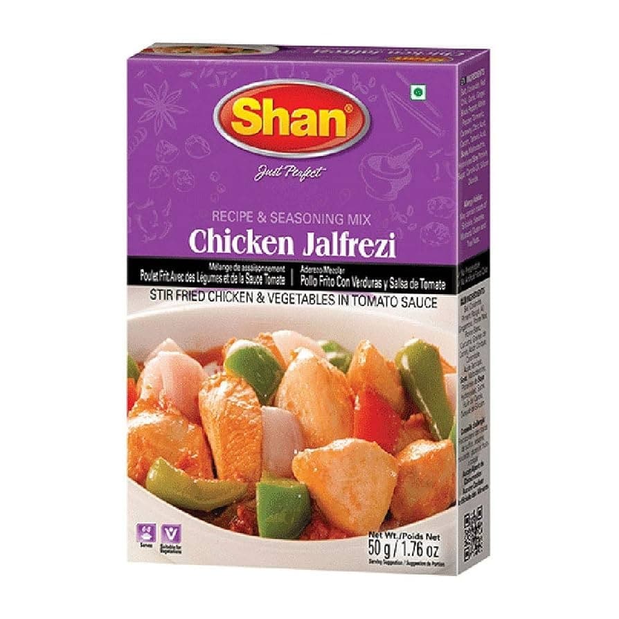SHAN CHICKEN JALFREZI 50GM - Spices and Herbs