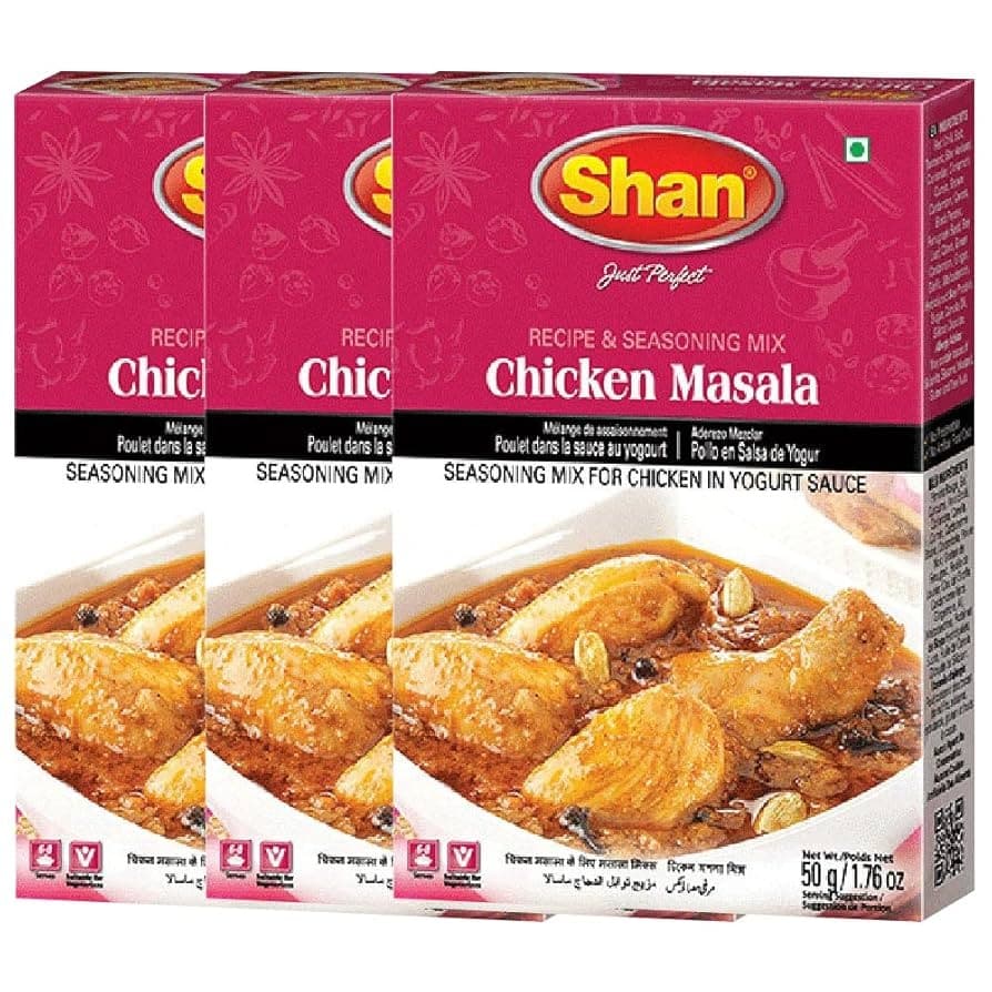 SHAN CHICKEN MASALA 50GM - Spices and Herbs