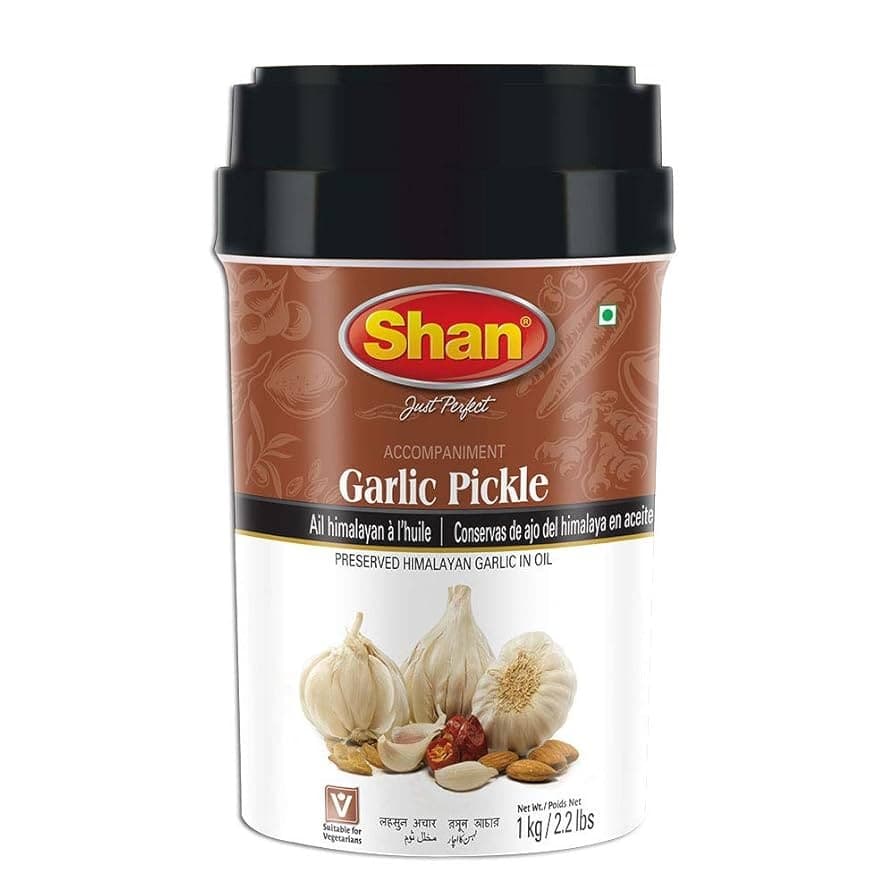 SHAN GARLIC PICKLE 1KG - Condiments