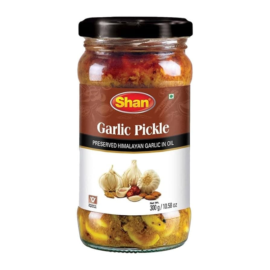 SHAN GARLIC PICKLE 300GM - Condiments