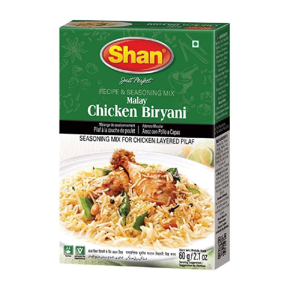 SHAN MALAY CHKN BIRYANI 60GM - Spices and Herbs