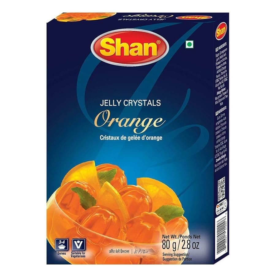 SHAN Orange Jelly 80g - Snacks